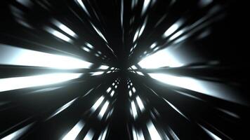 branco infinidade néon abstrato túnel fundo vj ciclo Eu 4k video