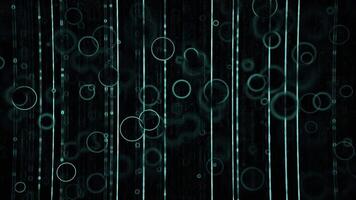 Blue Circles and Lines Loop video