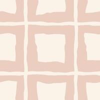 Artistic Checkered Seamless Pattern vector