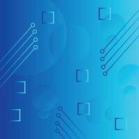 Abstract geometric background with isometric digital blocks. Blockchain concept and modern technology vector