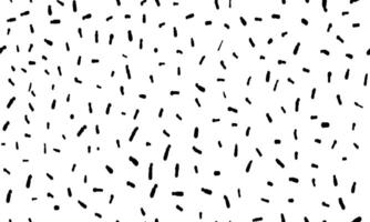 Simple small dash seamless pattern. wallpaper with hand drawn sprinkles. vector