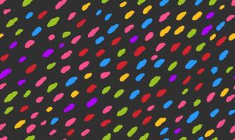 Colorful simple seamless pattern with small black lines. wallpaper with spots texture. vector