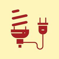 Bulb trendy artwork good abstract illustration colorful valuable design vector