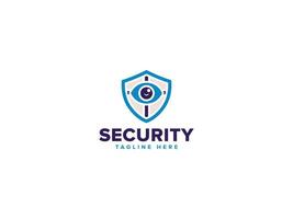 Dynamic Eye Security Logos, Guarding with a Watchful Gaze vector