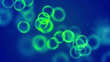 moving particles loopable video