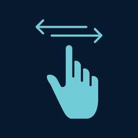 Gestures trendy artwork elegant abstract illustration colorful valuable design vector