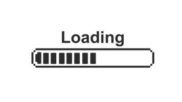 Dynamic animated icon for waiting transition. suitable for app, mobile and website elements video