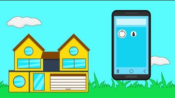 Smart Home Motion Graphic Smartphone apps control advanced home features such as lighting, security and temperature. Ideal for Animation of futuristic technology of houses and apartments video