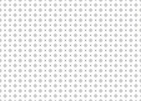 Outline symbol floral on White background, ethnic fabric seamless pattern, design for cloth, carpet, batik, wallpaper, wrapping etc. vector