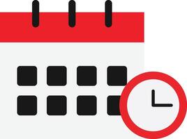 Timetable Schedule Calendar Business vector