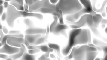 Abstract grayscale fluid dynamic pattern design, seamless flowing texture background image for websites, cards, and posters. Modern stylish backdrop with smooth organic shapes video