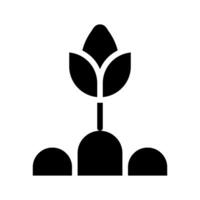 Sprout icon. Concept of growth, new life, and development. vector