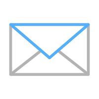 Envelope icon, email symbol. Concept of communication, message, and contact. vector