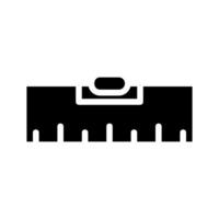 Spirit level icon. Concept of accuracy, precision, and measurement. vector