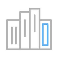 Stylized book icon. Concept of education, learning, and knowledge. vector