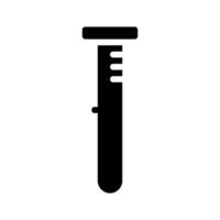 Test tube icon. Concept of chemistry, science, and experiment. vector