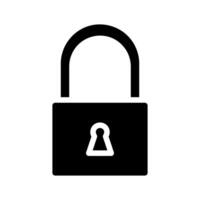 Padlock icon. Concept of security, protection, and privacy. vector