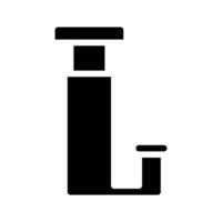 Letter L, initial, monogram, typography. Concept of alphabet, font, and design. vector