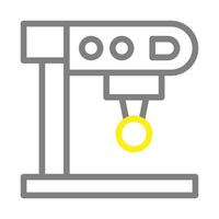 Coffee Maker Icon, Espresso Machine Symbol. Concept of Coffee Preparation and Brewing. vector