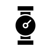 Water meter icon. Concept of water consumption, measurement, and conservation. vector