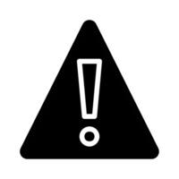Exclamation mark in triangle, warning sign. Concept of danger, alert, and caution. vector