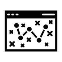 Marketing Strategy Icon Design vector