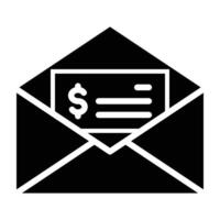 Paycheck Icon Design vector