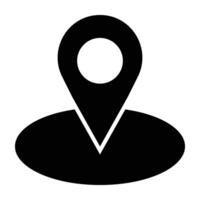 Pin Point Icon Design vector