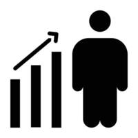 Career Promotion Icon Design vector