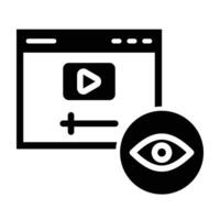 views Icon Design vector