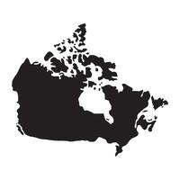 Canada Map Element Icon vector