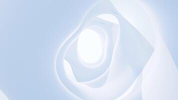 Abstract soft collision floating creamy background. video