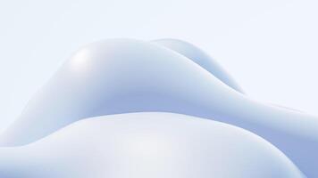 Abstract soft collision floating creamy background video