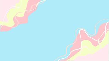 4K background with wave animation, perfect for creating any content video