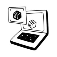 Augmented reality modeling for creating 3D objects in the metaverse vector