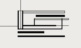 A black and white drawing of background line vector