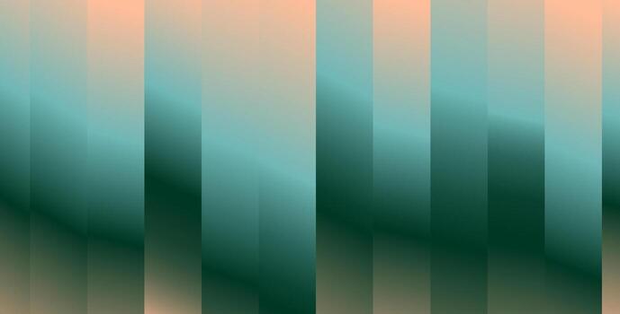 modern abstract ripple shape with green soft gradient color background. vector