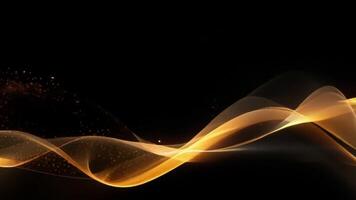 Abstract background design with smooth curves and waves video