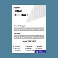 Flyer for Real Estate ads vector