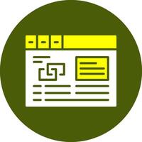 Link building Solid Colorful Icon vector