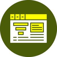 Conversion Solid Colorful Icon vector