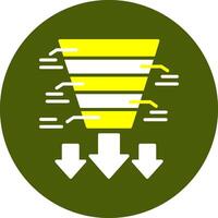 E-commerce tracking Solid Colorful Icon vector