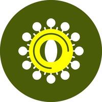 Coronavirus Colorful Style Design vector