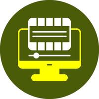 Animation Colorful Symbol vector