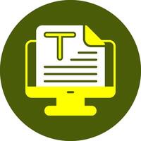 Text Colorful Symbol vector