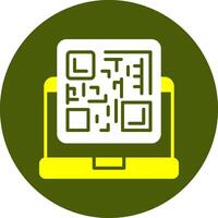 Qr code Colorful Symbol vector