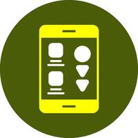 Scrolling Colorful Symbol vector