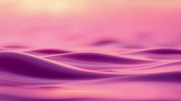 Abstract gradient pink waves in motion with smooth fluid texture, ideal for modern minimalistic backgrounds or digital design concepts. video