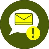 New email Notification Style Colorful Symbol vector