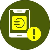 Running apps Notification Style Colorful Symbol vector